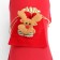 New Year's sweatshirt for animals "Gift", size 2xl (DS 45, OG 55 cm), red