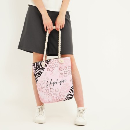 Women's beach bag "Highlights", 35x40 cm-10