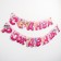 Garland on the eyelets "Happy Birthday!", Length 190 cm, fairies Winx