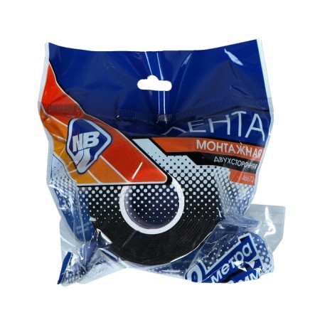 Bright nova Bright adhesive tape, on a foamed basis, 40 mm x 2 m-1