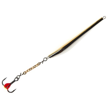 Brountry Vertical Winter Lucky John Double Blade with a chain and a tee, 4.5 cm, sg blister-2