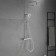 The shower system Vincea NEXT VSFS-1N0TCH, thermostat, tropical shower, shower, chromium