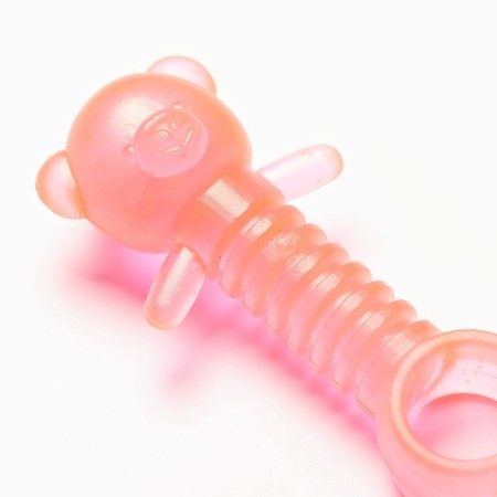 A toy for dogs chewing gumming in the dark "Bear", 9 x 4.5 cm-3
