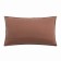 Ethel pillow, 30x50+1 cm, brown, 100% cotton