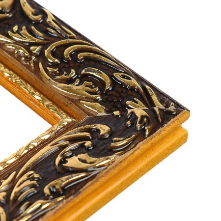 Frame for paintings (mirrors) 40 x 40 x 4 cm, tree "Versailles", gold-1