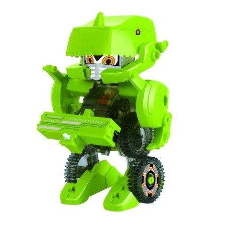 Designer electronic "dinobot" 4 in 1, works from batteries, in the bag-2