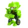 Designer electronic "dinobot" 4 in 1, works from batteries, in the bag