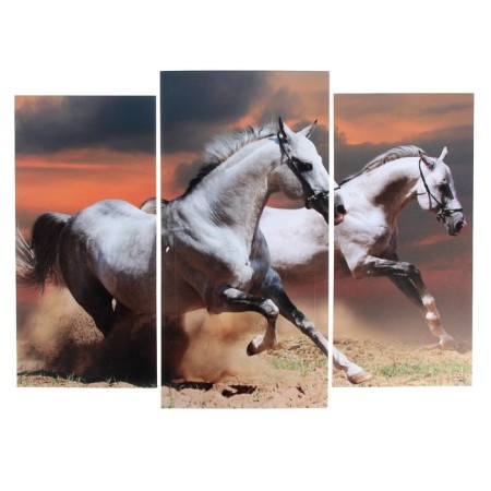Modular picture "Horse grace" (2-25x52; 1-30x60) 60x80 cm