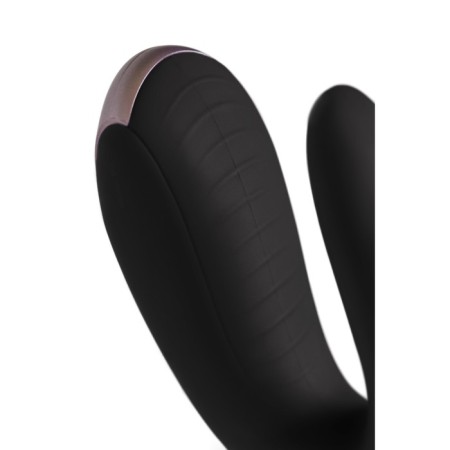 A multifunctional stimulator for steam Satiffyer Partner Double Fun, 9 cm, silicone, black color-9