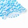 Reusable diaper, "zigzag", the color of the blue