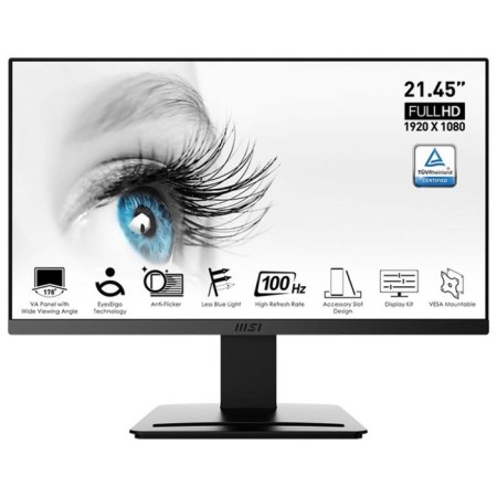 Monitor MSI 21.5 "Pro MP223 Black VA LED 1MS 16: 9 HDMI 250CD 178g/178g 1920x1080 100hz v 103389