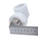 PolitEk square, polypropylene, 32 mm x 1 "mm, external thread