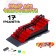 Set Skate Park "Trick: Jump jumping", Fingerboard with railings on ladder