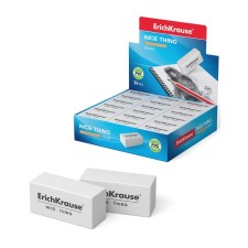 Eraser Erich Krause, Nice Thing, 40 x 19 x 15 mm, medium stiffness, hypoallergenic