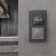 Frame W0022440, 2 Elite sockets, graphite, glass