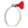 Clamp with the "lamb" Zein English, diameter 40-60 mm, width 9 mm, stainless steel