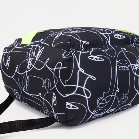 A backpack on a lace, Erich krause Black color color-2