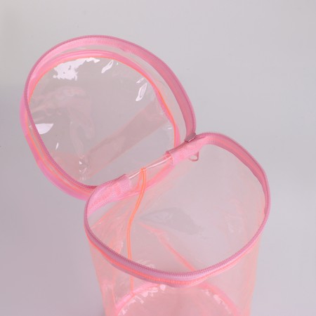 Lightning cosmetic bag, pink color-2