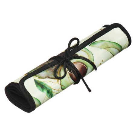 Penal-slot is soft 220 x 430 mm, on lacing, 37 items, PNSh-1 calligrata "avocado"-4