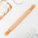 Rockbrush wooden shade, 50 × 5 cm, with curly handles