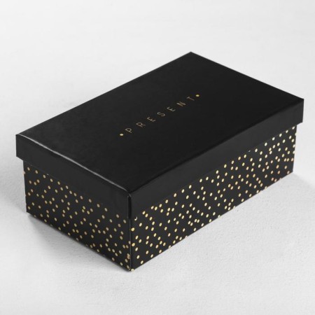 A set of boxes 10 in 1 “gold”, 12 x 7 x 4–32.5 x 20 x 12.5 cm, New Year-10