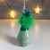 Souvenir Ceramics "Losik, Drill Pattern" Green, Pooh 16.6x6x6 cm