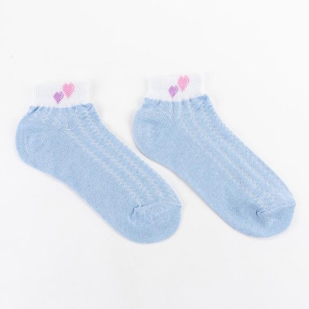 Women's socks collorista, blue color, size 36-37 (23 cm)