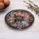 Glass stand for 6 eggs "HB", 18 x 18 cm.
