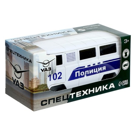 Inertial machine "UAZ-3962. Police"-4