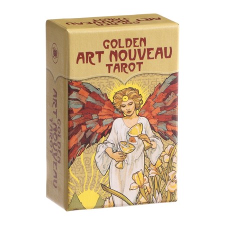 Tarot cards "Golden Art - Nuvo", Gadal cards, 78 l, 6 x 9 cm