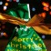 Polyethylene gift package "Merry Christmas!", With ties, 15*23cm