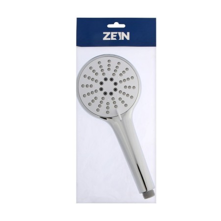 Showing watering can Zein Z0211, 3 modes, large, plastic, color chromium-10