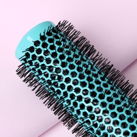 Thermal caring is professional, ventilated, d = 3.2 cm, turquoise color/black-2
