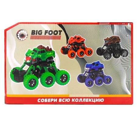 Inertial Funky Toys “SUV” machine, Orange color-2