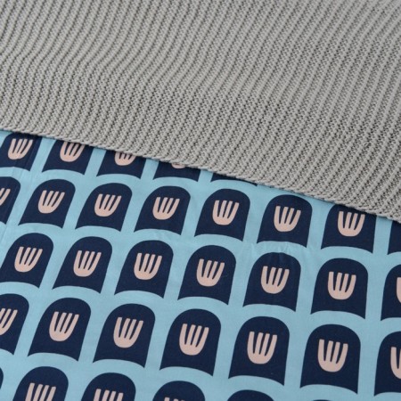 Set 1.5 joint venture Cuts & Pieces, duvetel 150x200 cm, pillowcases 50x70 - 2 pcs-5