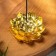 Claus for any incense "lotus", gold color, d = 8.8 cm