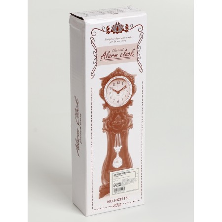 Watch a alarm clock, on batteries, 28.2 x 9 x 4.1 cm, dial d-5.5 cm-7