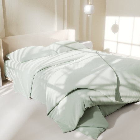 Lovelife linen Duet "Green Tea" 150x215 cm-2 pcs, 225x240 cm, 50x70 ± 3 cm-2 pcs, microfiber 85 grams-5