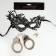 Carnival set "Sweet obedience" handcuffs, mask