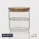 Glass banks for bulk products Magistro "Eco", 450 ml, 2 pcs, the color is transparent