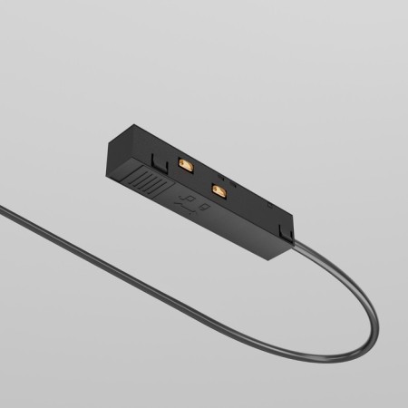 Power supply for the track system Technical TRA034B-42B, 36.3x1.7x1.8 cm, black color-1