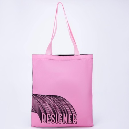 The designer-chop “Designer”, without lightning, without lining, pink color-2