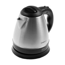 Electric kettle Energy E-212, metal, 1.2 l, 1500 watts, silver