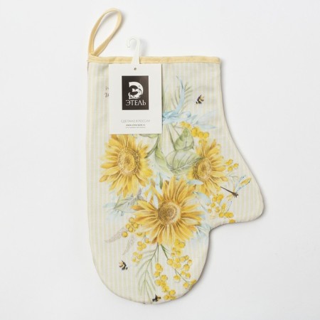 Mittens-Poskatka "Beauty in All" 20x28cm, Sarzha, 100% Cotton, Vatin 250g/M2-5