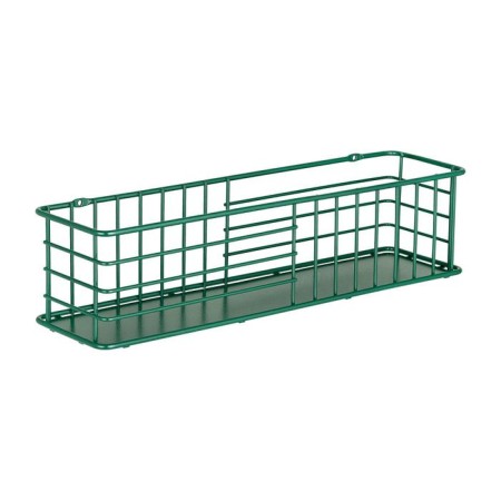 The shelf is rectangular