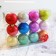 Set of balls plastic D-6 cm, 12 pcs "Serena" mix