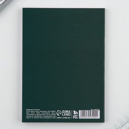 Diary in the thin cover A6, 52 sheets "cat"-4