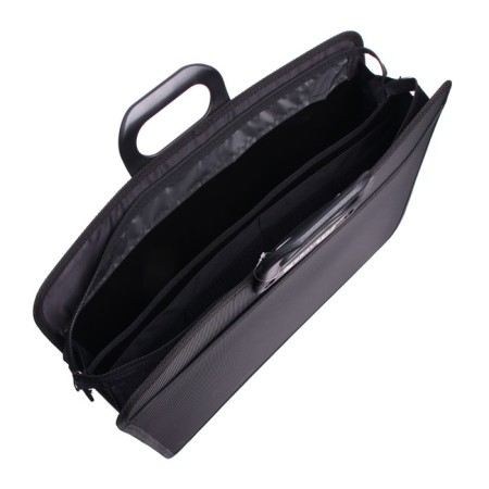 Plastic portfolio A3 BRAUBERG "Portfolio", 470 x 380 x 130 mm, 3 departments, at lightning, black-5