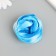 Kapron for flowers two-tone "Blue-Blue" 50 cm