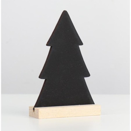 New Year. Topper-Consonant Cretaceous on a figure stand "spruce", 10 x 7
